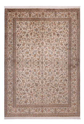 Sidenmatta - Kashmir Silk - 349 x 247 cm - beige