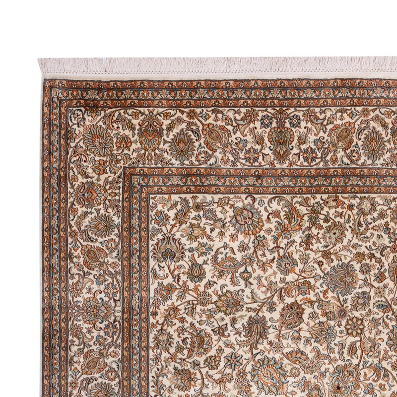 Sidenmatta - Kashmir Silk - 349 x 247 cm - beige
