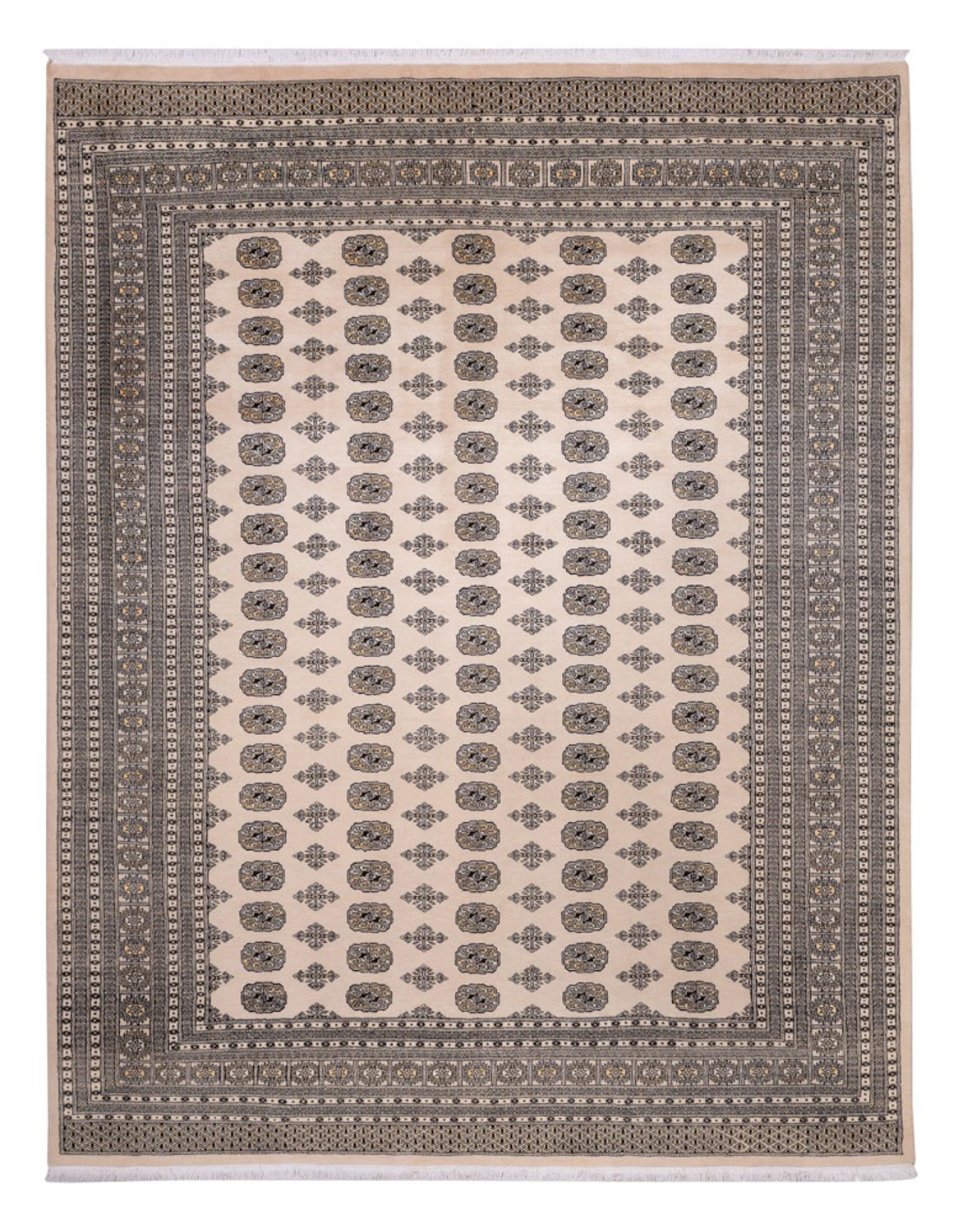 Afghansk matta - Bukhara - 359 x 278 cm - beige