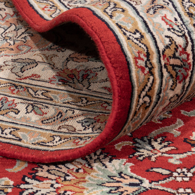 Sidenmatta - Kashmir Silk - 327 x 244 cm - röd