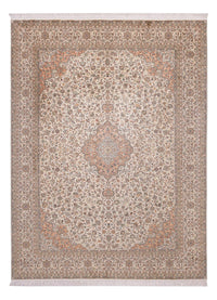 Sidenmatta - Kashmir Silk - 329 x 244 cm - beige