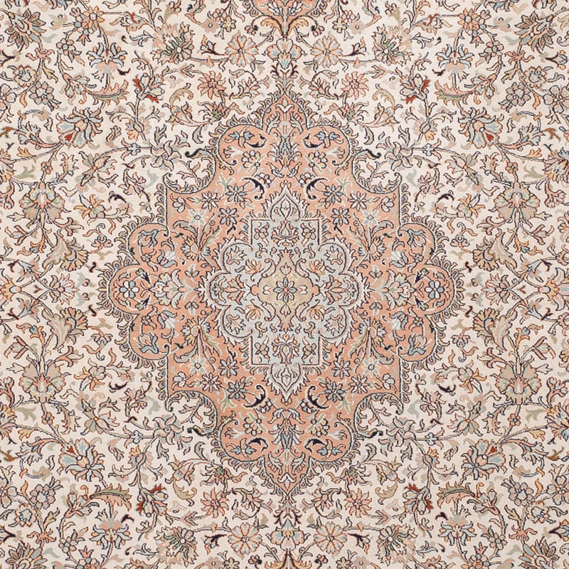 Sidenmatta - Kashmir Silk - 329 x 244 cm - beige