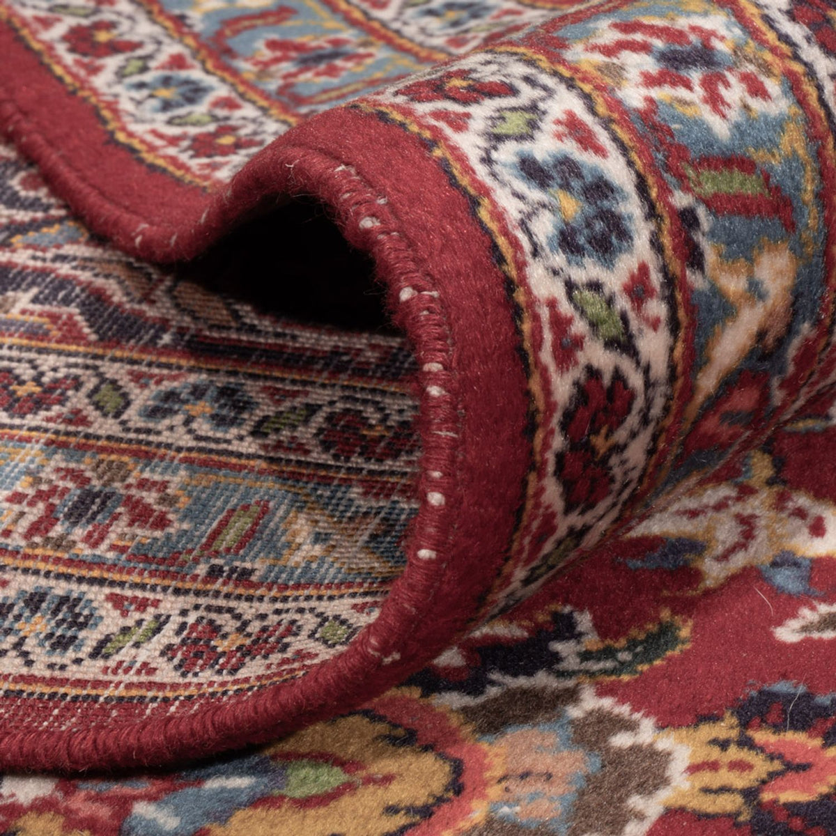 Persiska mattor - Keshan - 370 x 261 cm - röd