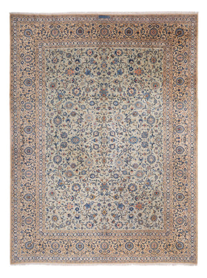 Persiska mattor - Keshan - 403 x 303 cm - beige