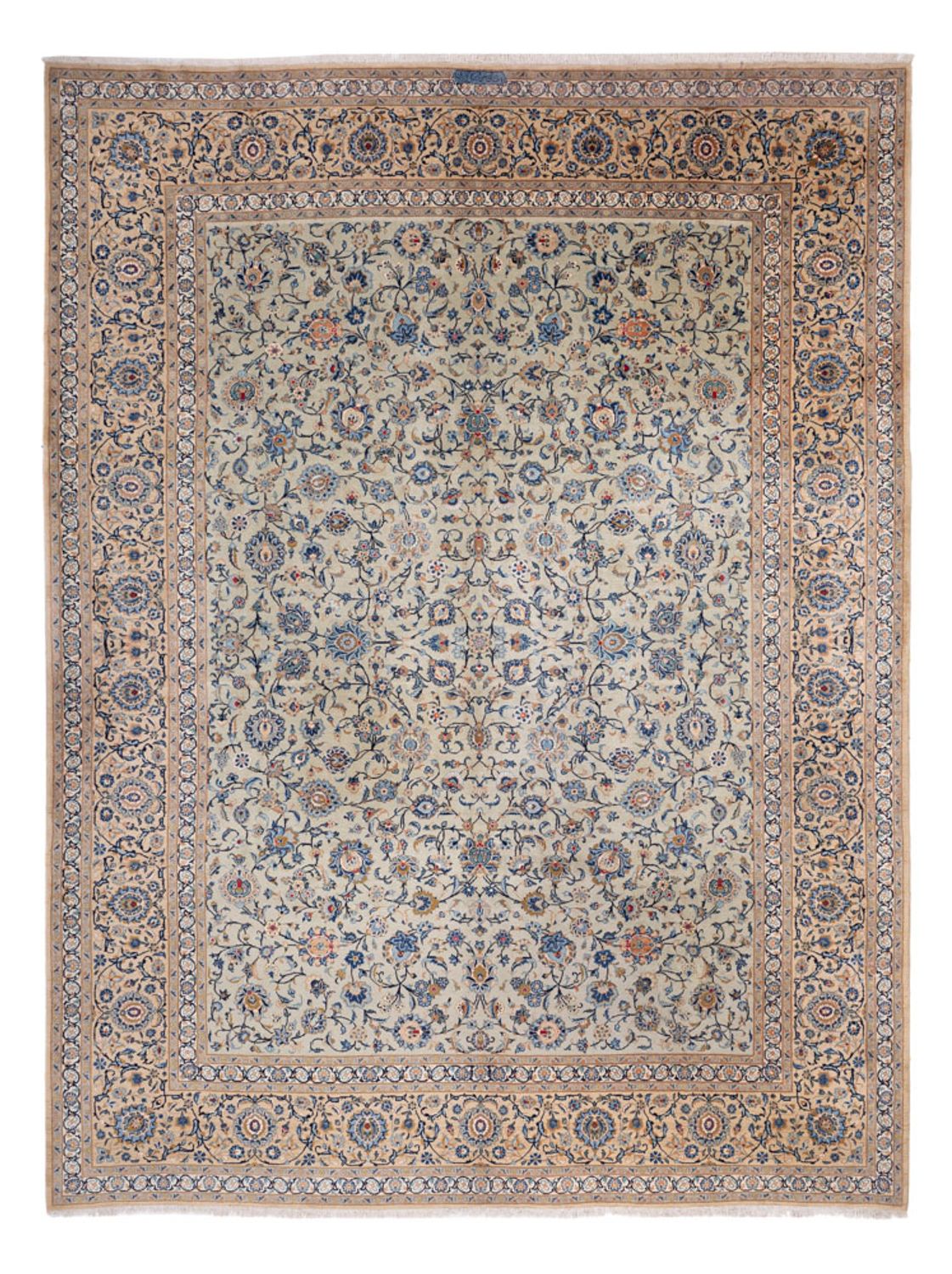 Persiska mattor - Keshan - 403 x 303 cm - beige