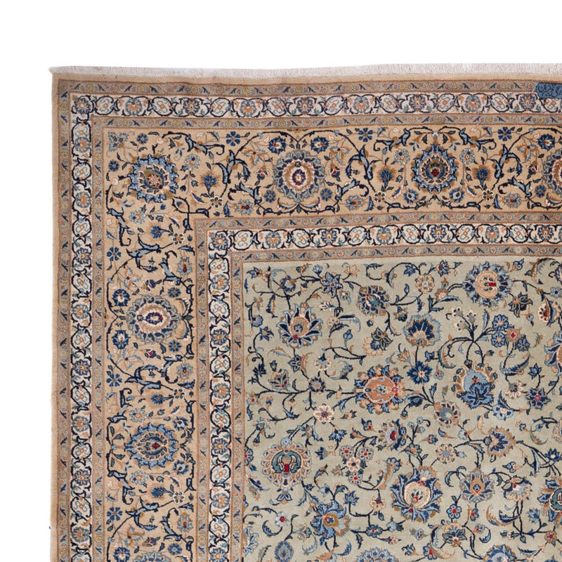 Persiska mattor - Keshan - 403 x 303 cm - beige