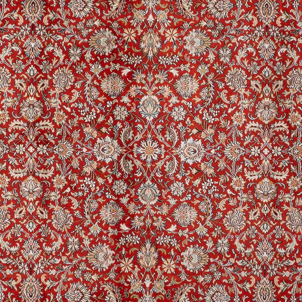 Sidenmatta - Kashmir Silk - 340 x 250 cm - röd