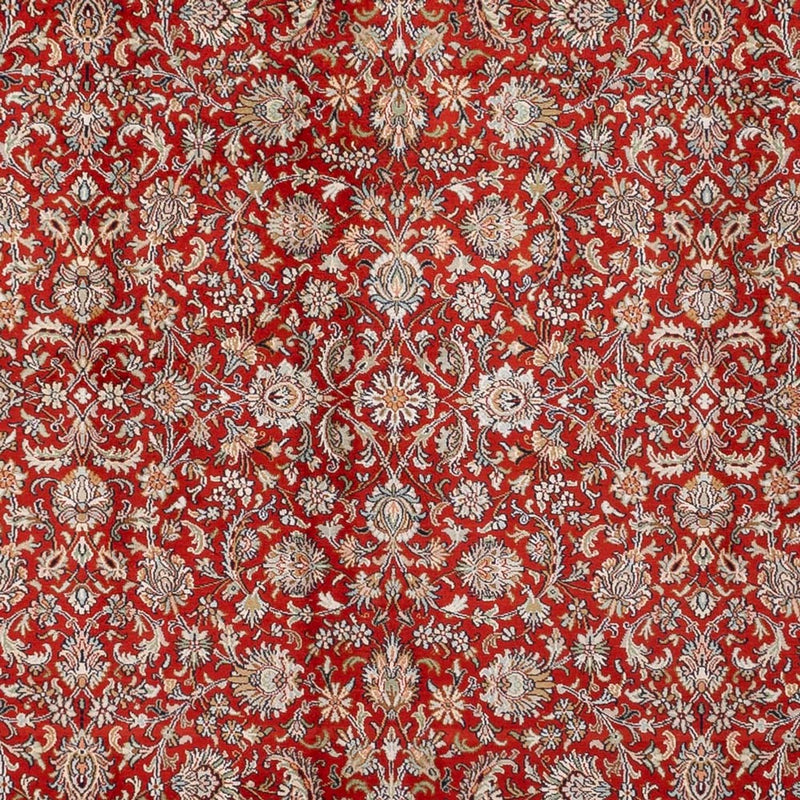 Sidenmatta - Kashmir Silk - 340 x 250 cm - röd