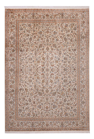 Sidenmatta - Kashmir Silk - 358 x 249 cm - beige