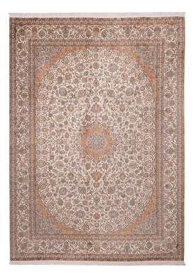 Sidenmatta - Kashmir Silk - 347 x 247 cm - beige
