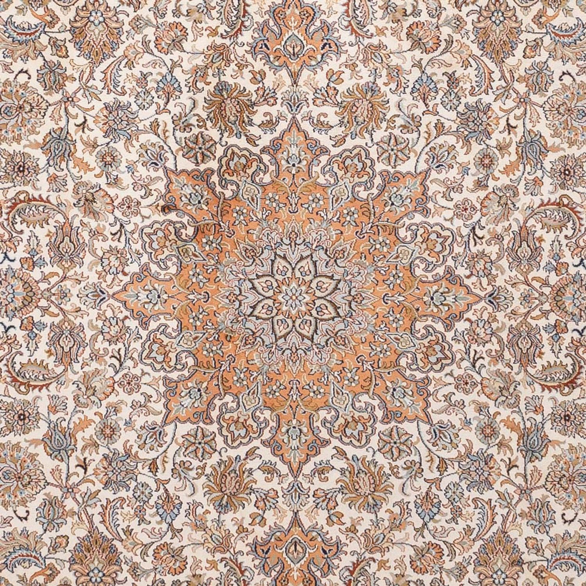 Sidenmatta - Kashmir Silk - 347 x 247 cm - beige