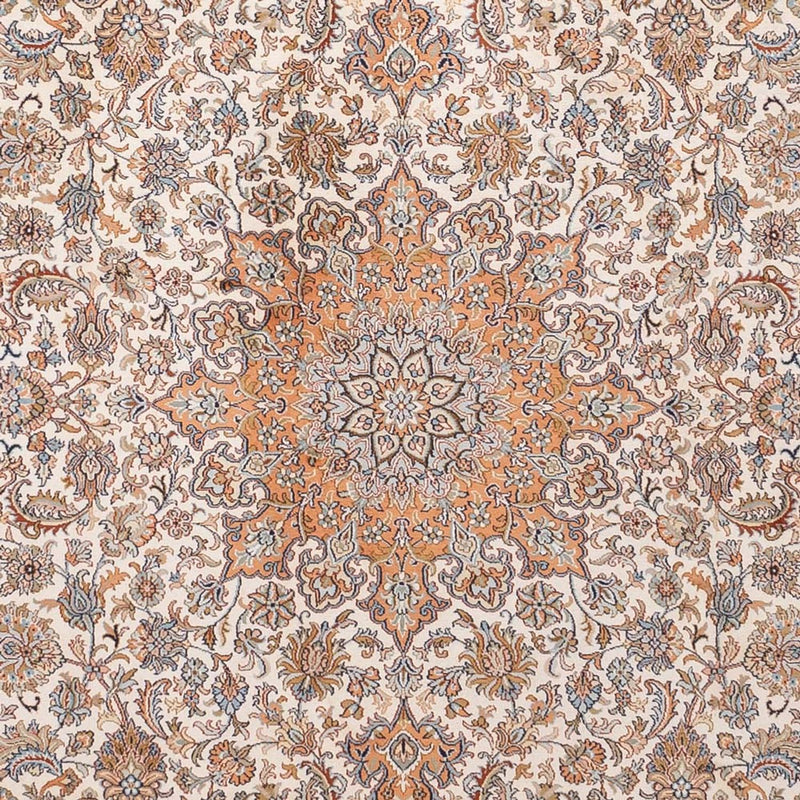 Sidenmatta - Kashmir Silk - 347 x 247 cm - beige