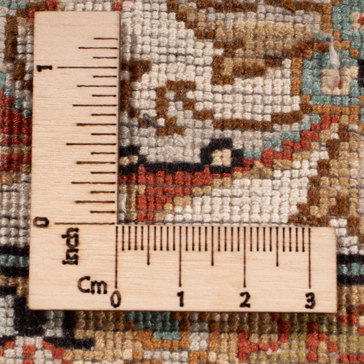 Sidenmatta - Kashmir Silk - 339 x 244 cm - röd