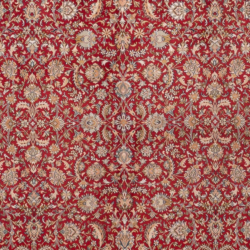 Sidenmatta - Kashmir Silk - 369 x 279 cm - röd