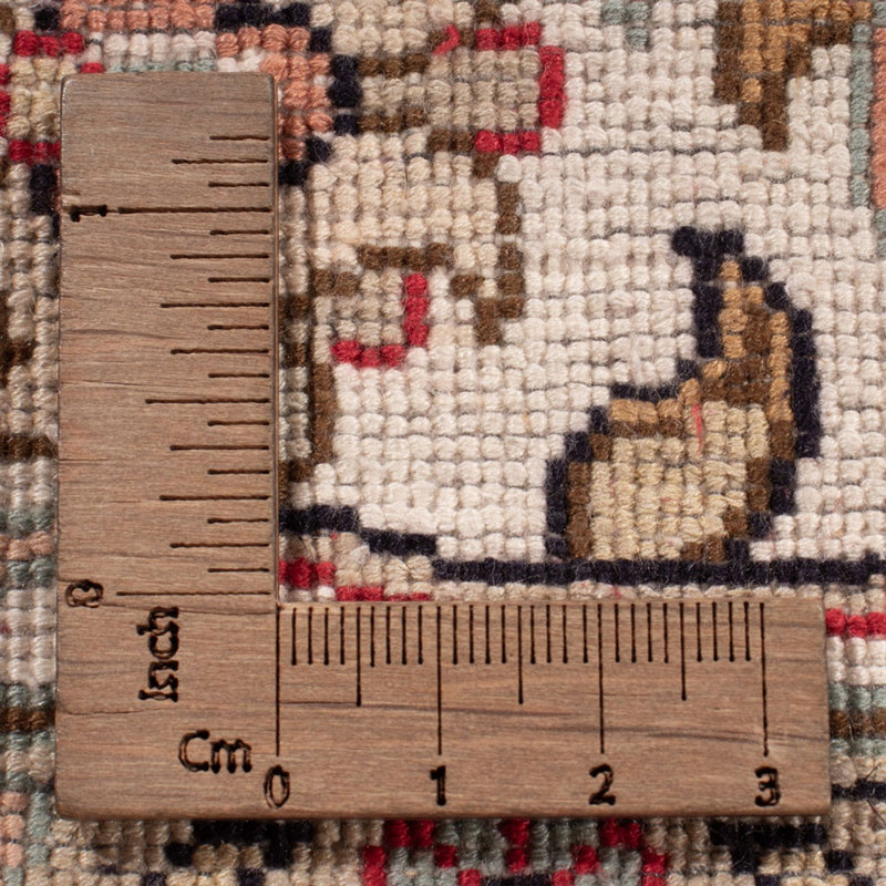 Sidenmatta - Kashmir Silk - 369 x 279 cm - röd