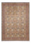 Sidenmatta - Kashmir Silk - 330 x 246 cm - mörk beige