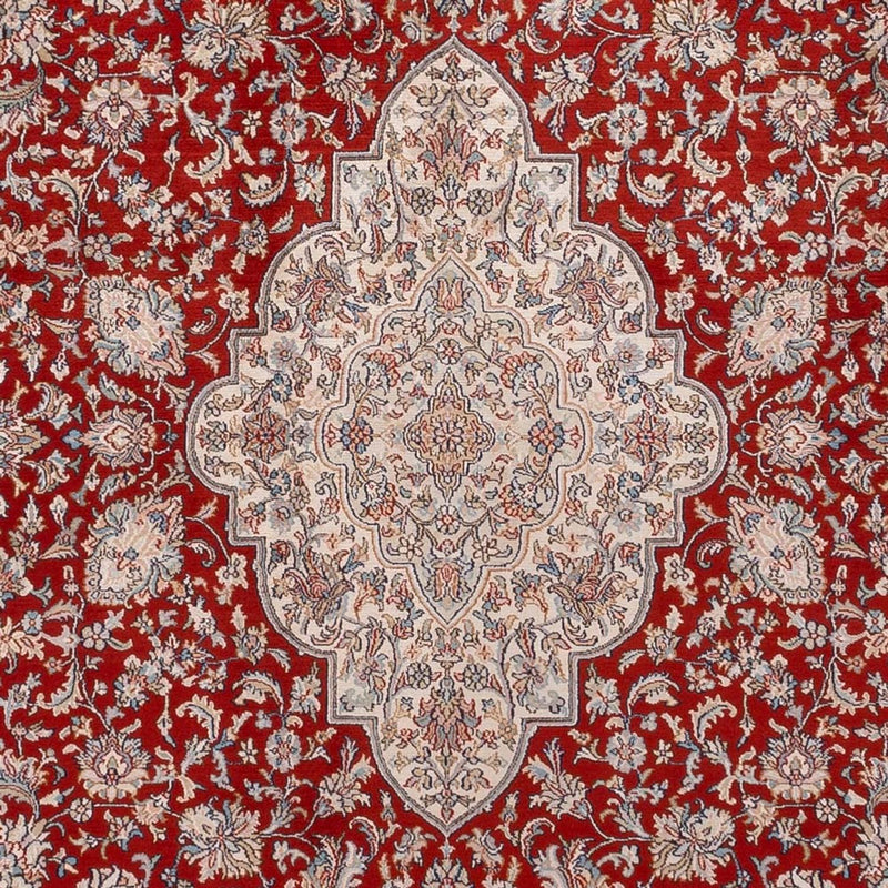 Sidenmatta - Kashmir Silk - 332 x 245 cm - röd