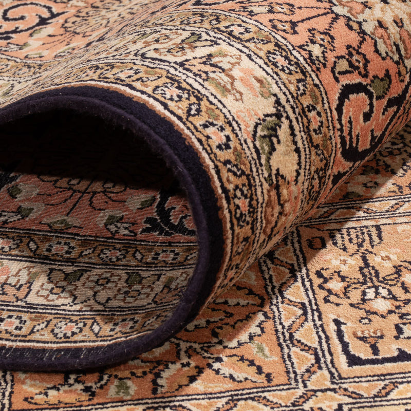 Seidenteppich - Kaschmir Seide - 344 x 245 cm - dunkelbeige