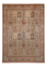 Sidenmatta - Kashmir Silk - 324 x 238 cm - beige