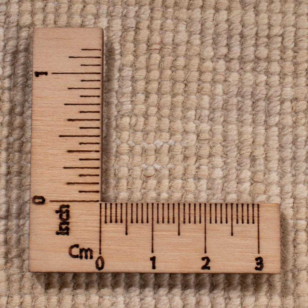 Designermatta - 416 x 302 cm - grädde