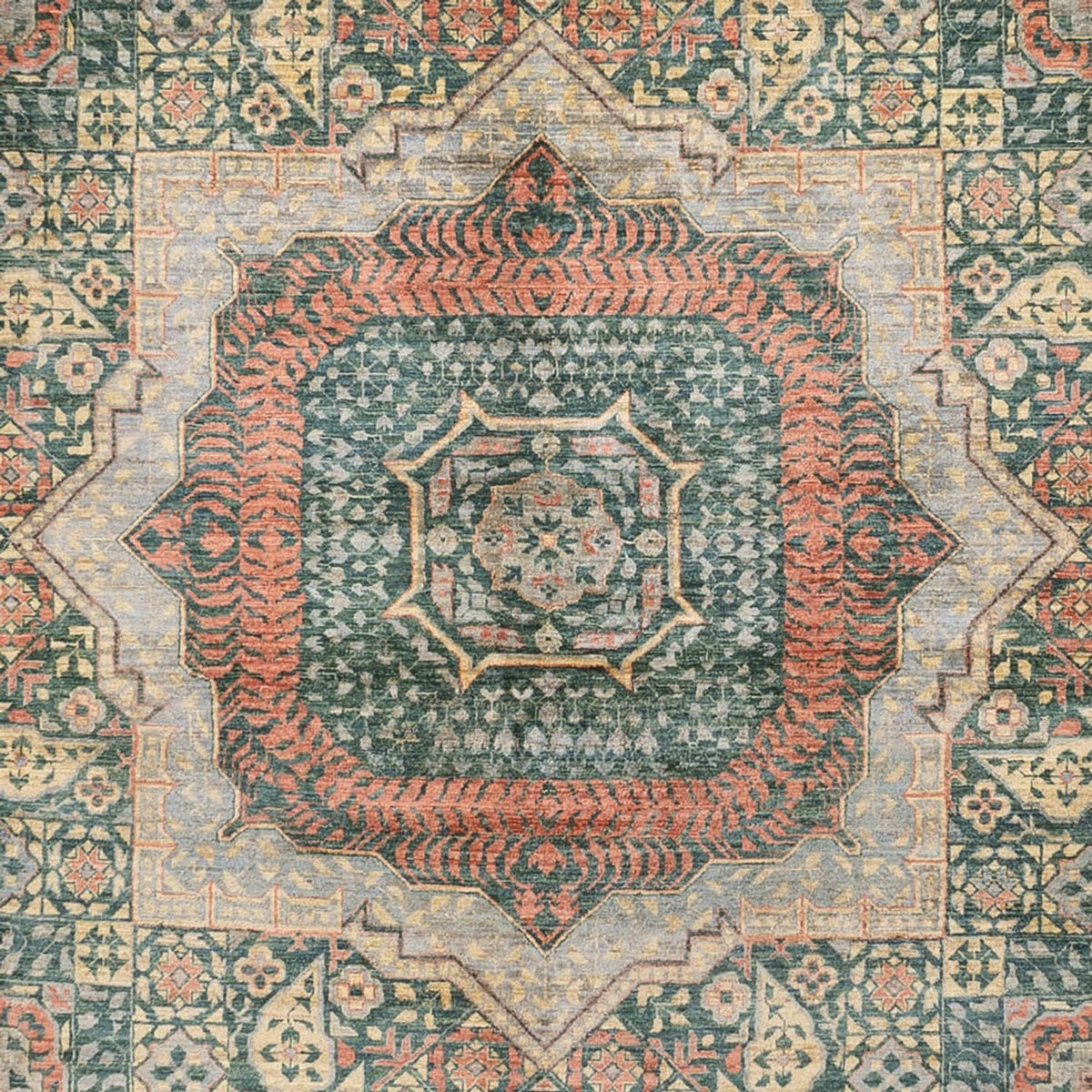 Ziegler Carpet - Ariana - 397 x 302 cm - ljusgrön