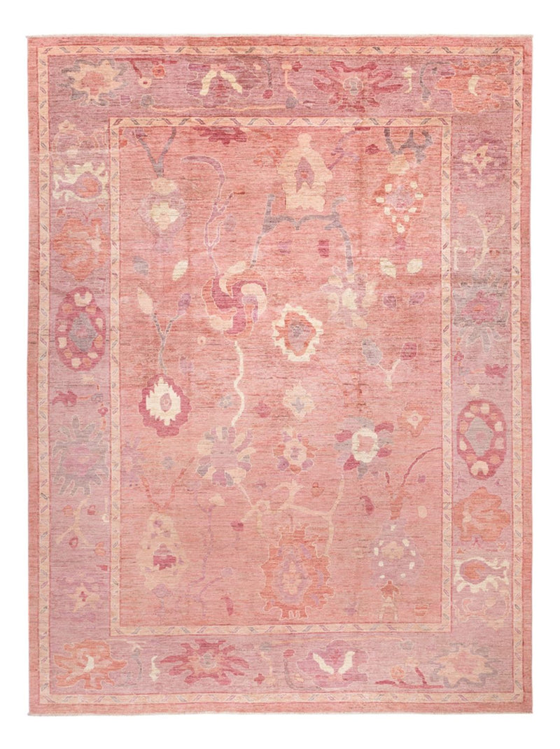 Ziegler Carpet - Usak - 407 x 293 cm - ljusröd