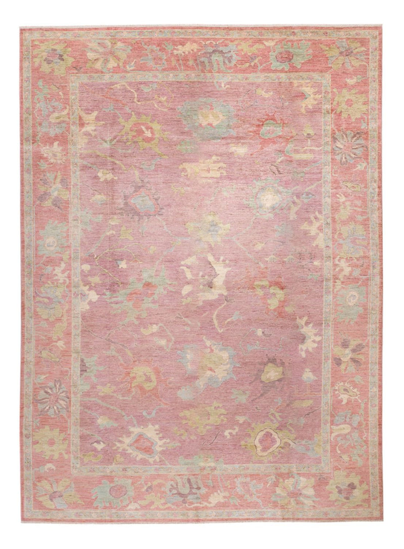 Ziegler Carpet - Usak - 416 x 295 cm - ljusröd