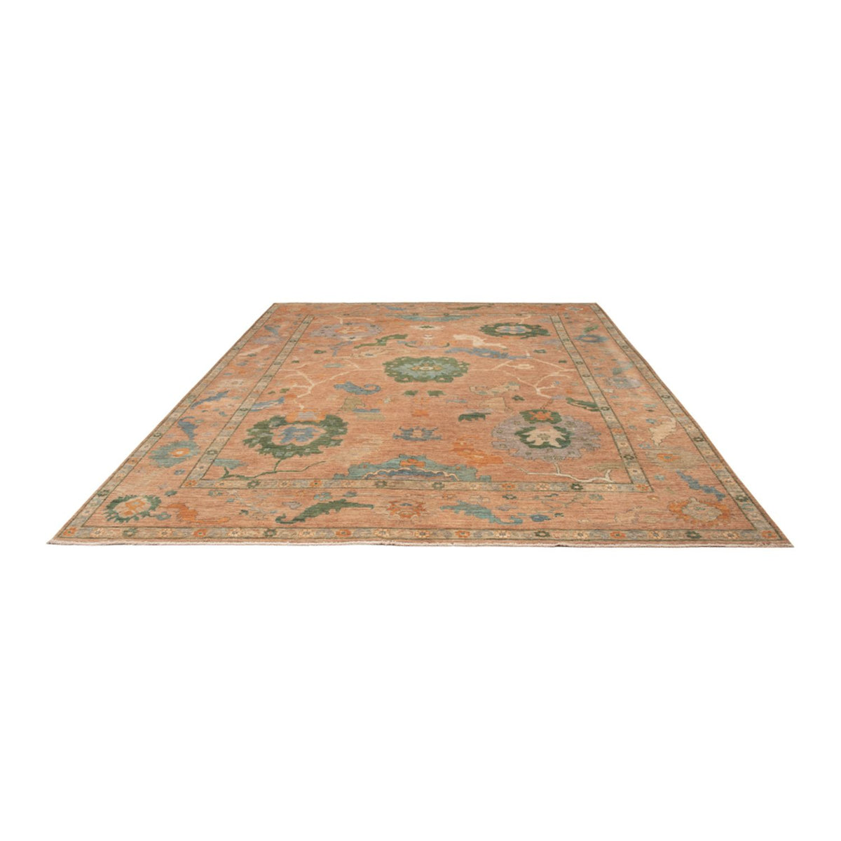 Ziegler Carpet - Usak - 402 x 297 cm - orange