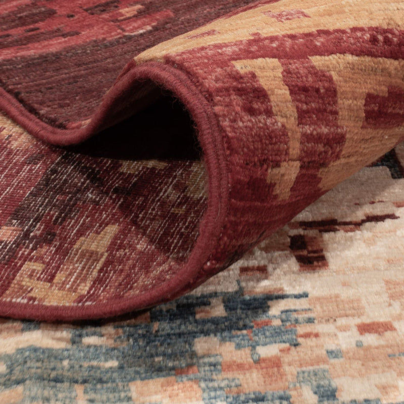 Designermatta - 396 x 303 cm - flerfärgad