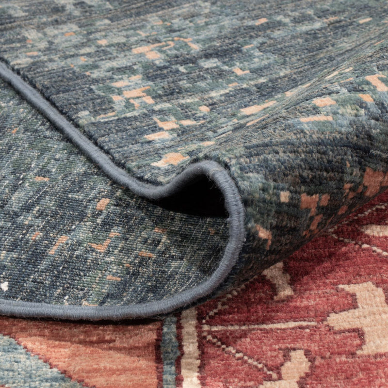 Designermatta - 385 x 304 cm - flerfärgad