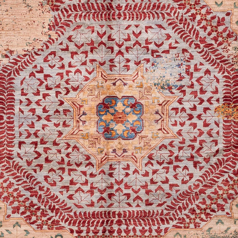 Designermatta - 394 x 298 cm - flerfärgad