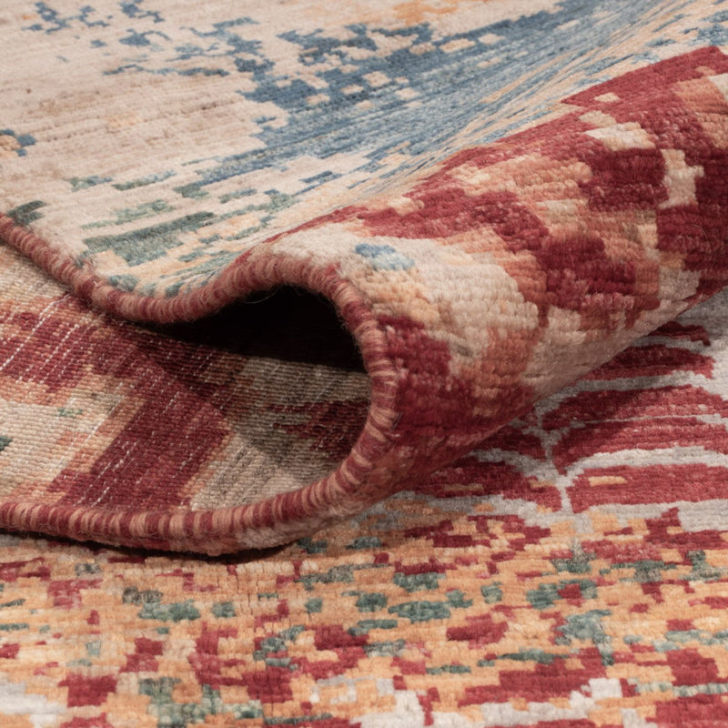 Designermatta - 394 x 298 cm - flerfärgad