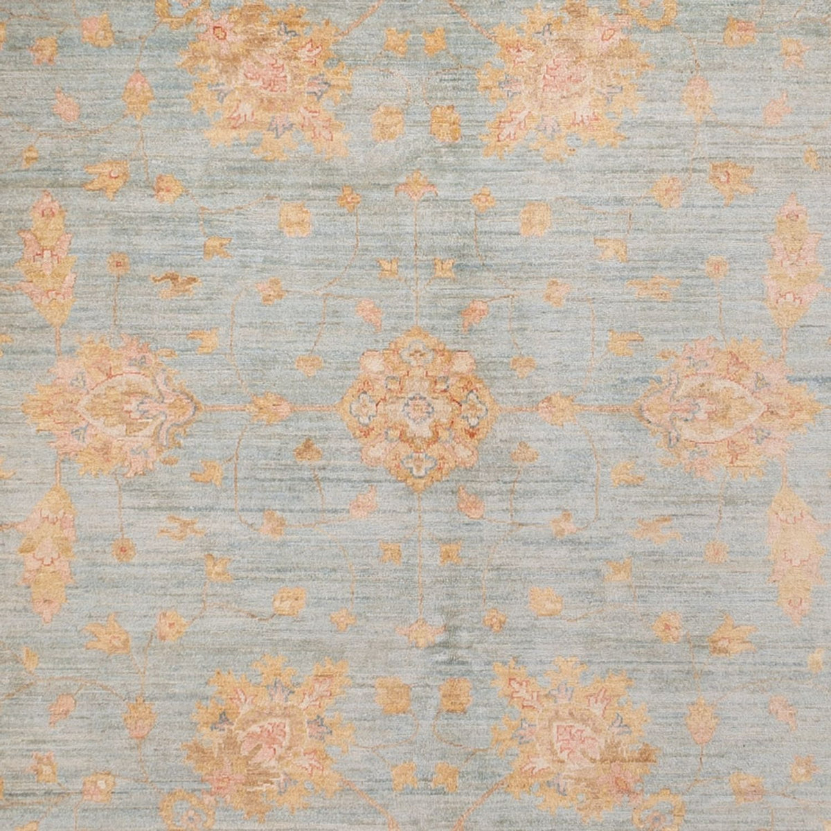Ziegler Carpet - 402 x 306 cm - ljusblå
