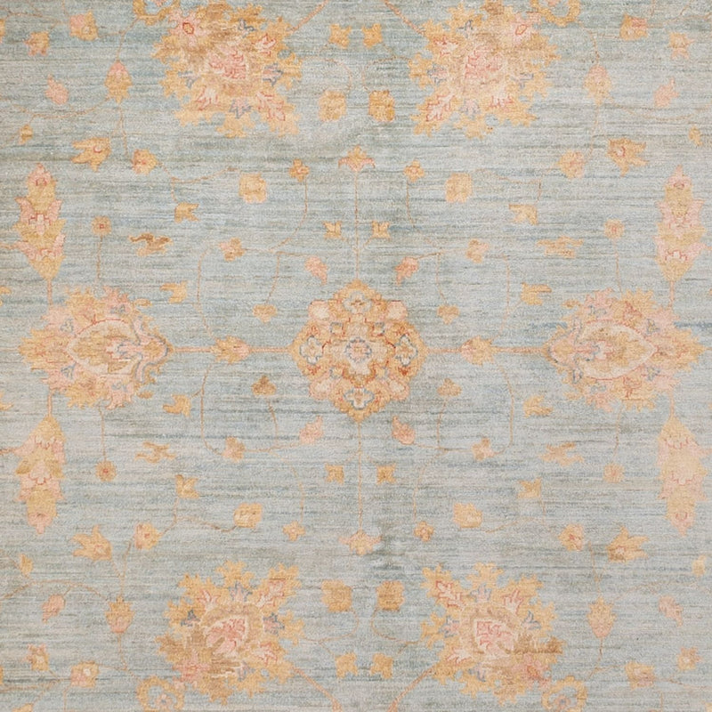 Ziegler Carpet - 402 x 306 cm - ljusblå