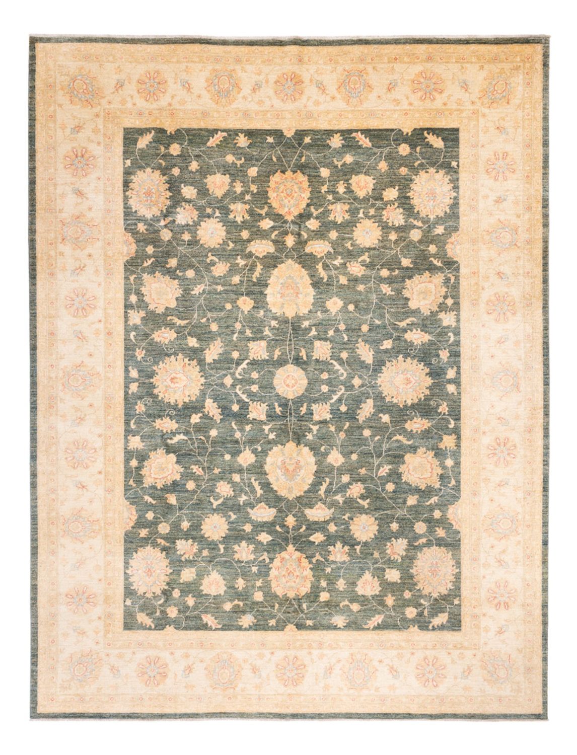 Ziegler Carpet - 392 x 302 cm - mintgrön