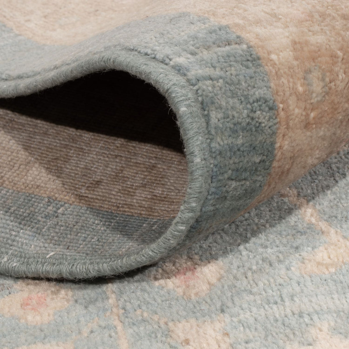 Ziegler Carpet kvadrat  - 297 x 298 cm - ljusblå