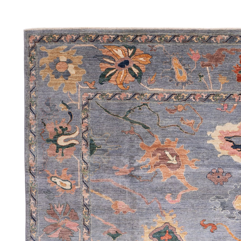 Ziegler Carpet - Usak - 397 x 300 cm - mörkblå