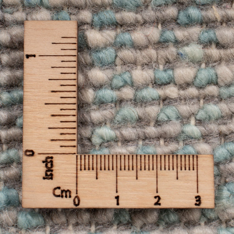 Designermatta - 428 x 307 cm - ljusblå