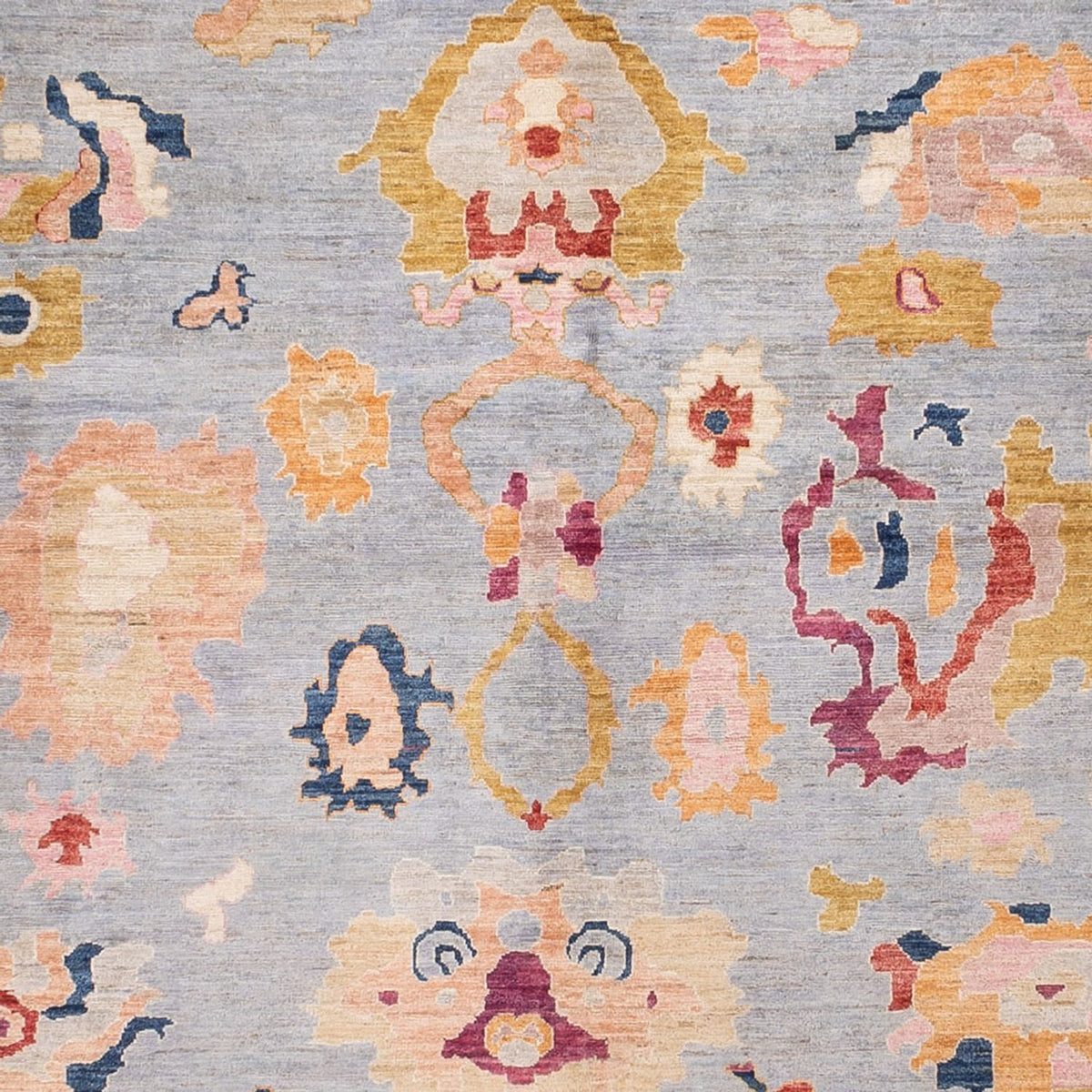 Ziegler Carpet - Usak - 391 x 298 cm - ljusblå