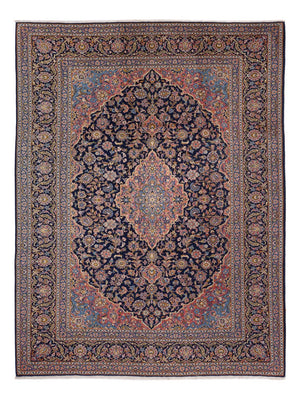 Persiska mattor - Keshan - 355 x 264 cm - mörk beige