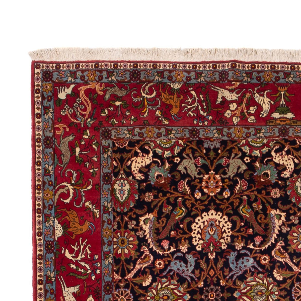 Persisk matta - Nomadic - 340 x 217 cm - mörk beige