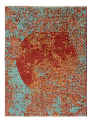 Designermatta - 201 x 155 cm - flerfärgad