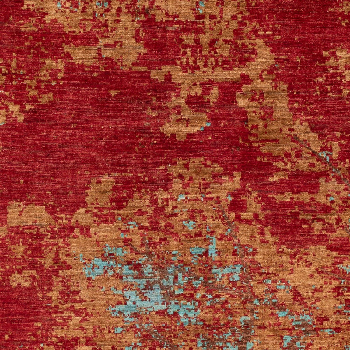 Designermatta - 296 x 207 cm - flerfärgad