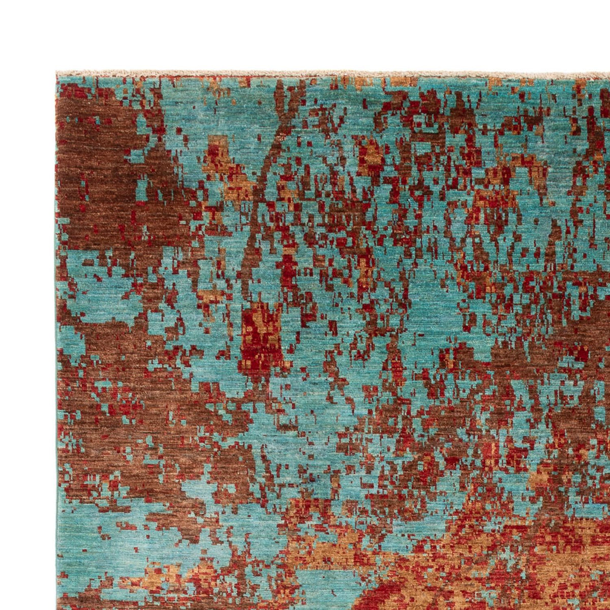 Designermatta - 296 x 207 cm - flerfärgad