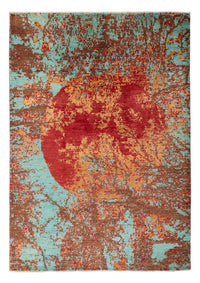 Designermatta - 301 x 210 cm - flerfärgad