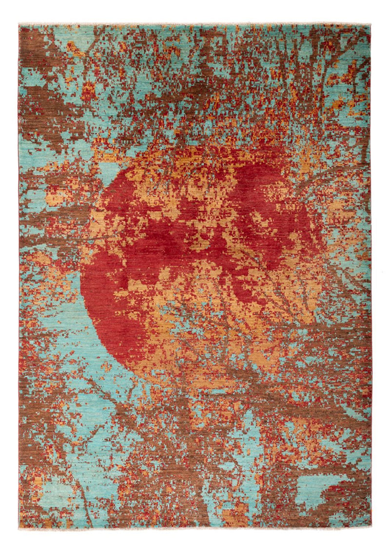 Designermatta - 301 x 210 cm - flerfärgad