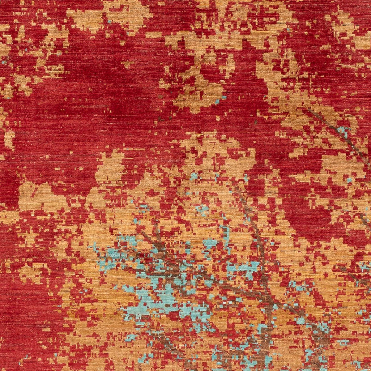 Designermatta - 301 x 210 cm - flerfärgad