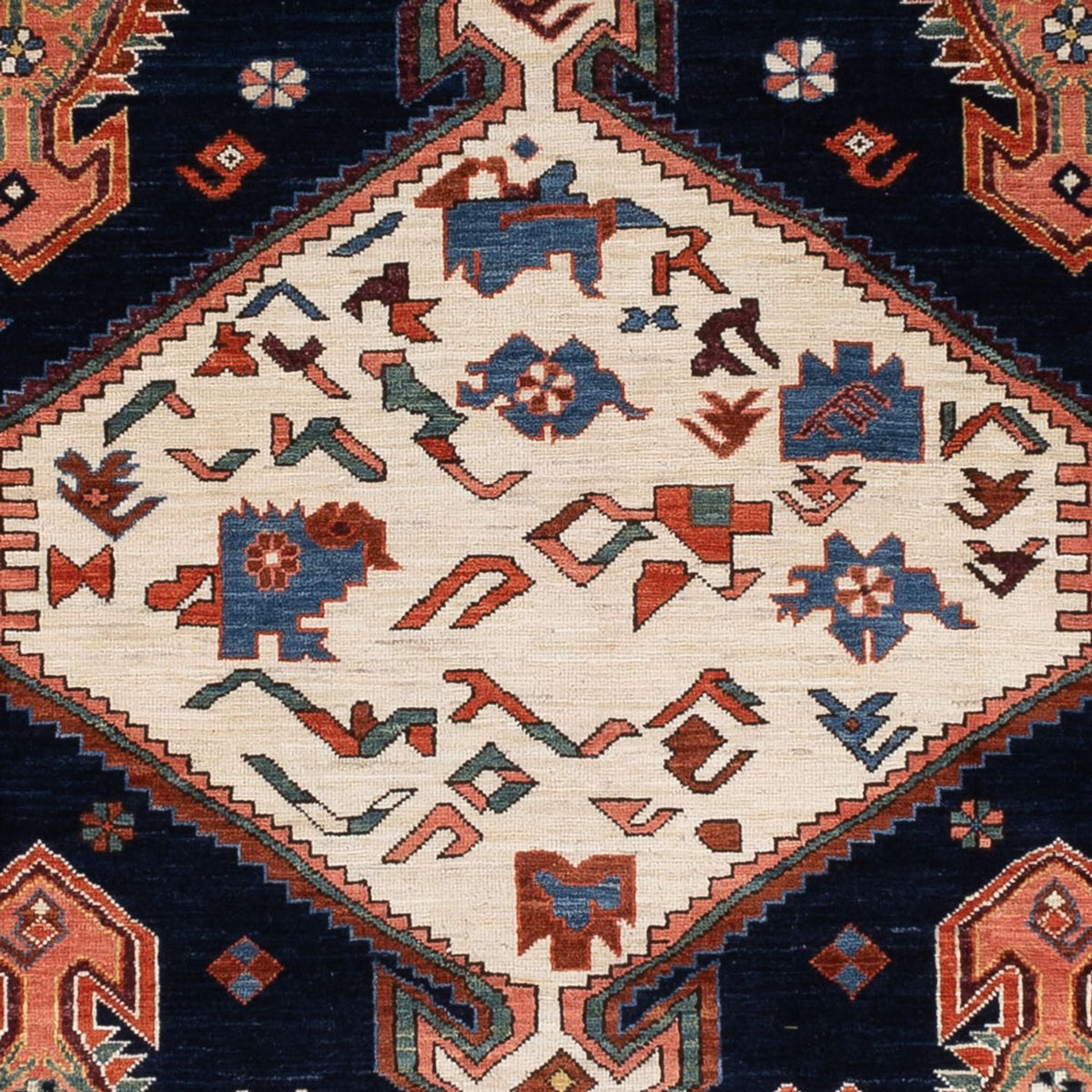 Ziegler Carpet - Kazak - 328 x 247 cm - mörkblå