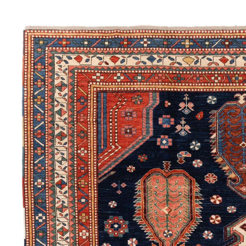 Ziegler Carpet - Kazak - 367 x 270 cm - mörkblå
