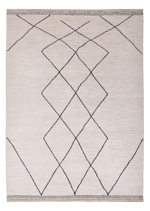 Berber matta - 206 x 155 cm - beige
